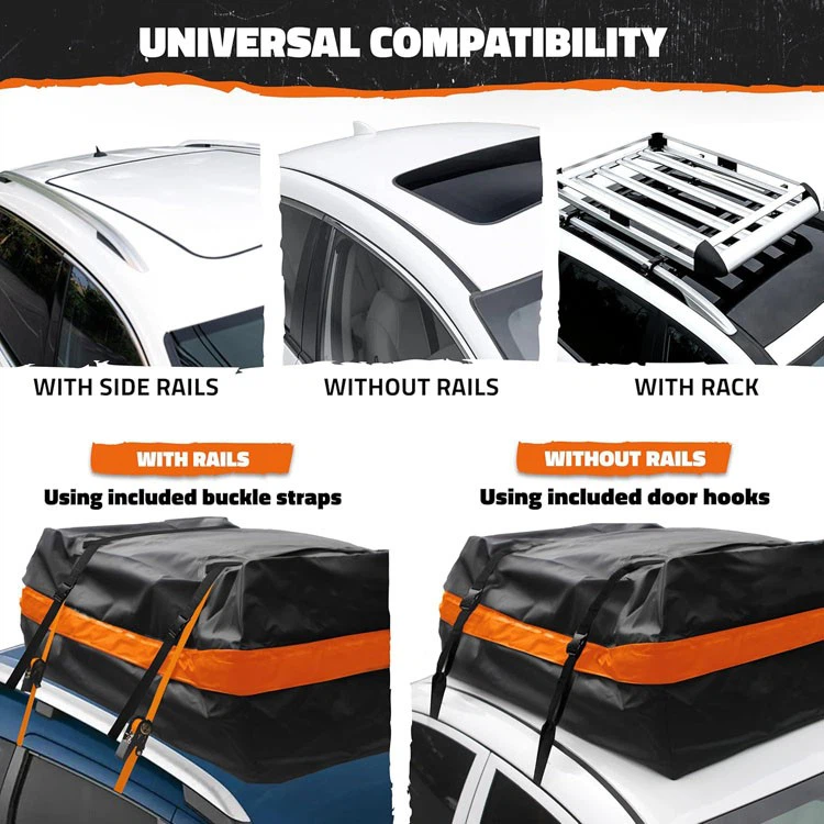 Roof bag for road trips